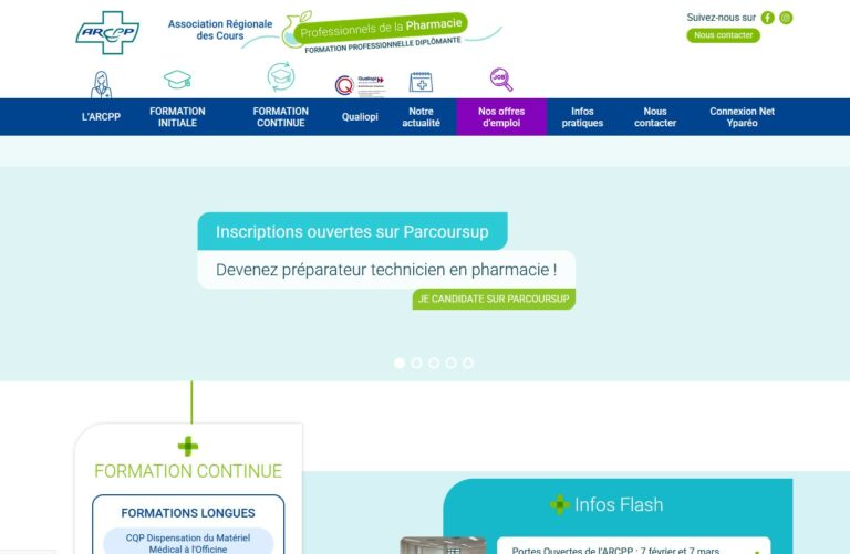 ARCPP - Association Regionale Pharmacie