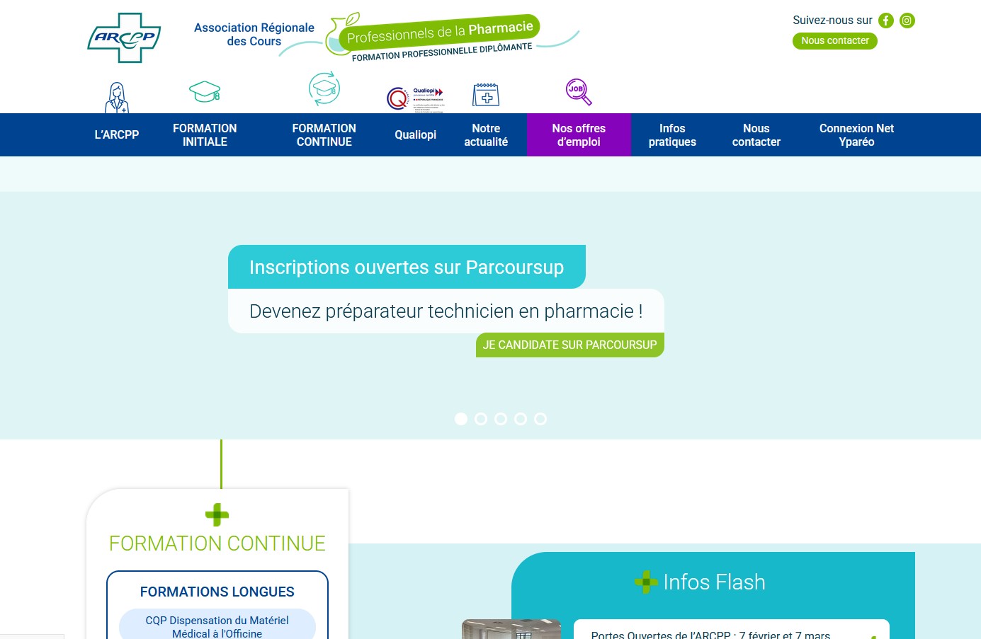 ARCPP - Association Regionale Pharmacie