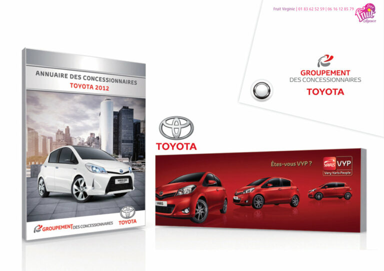 Toyota - Annuaire concessionnaires et campagne VYP