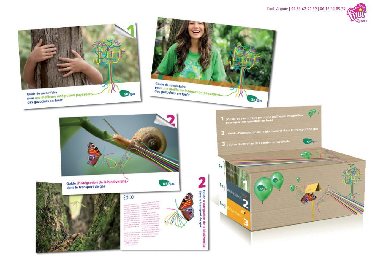 GRTgaz - Guides biodiversite et coffret