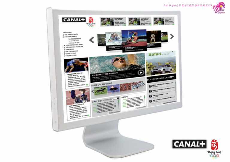 Canal Plus - Site JO Pekin 2008