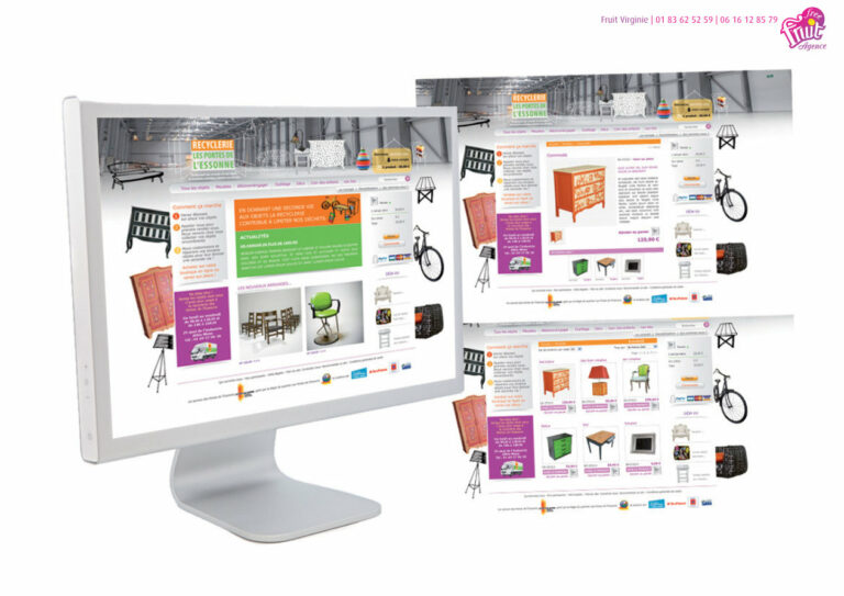 Recyclerie Essonne - Site e-commerce