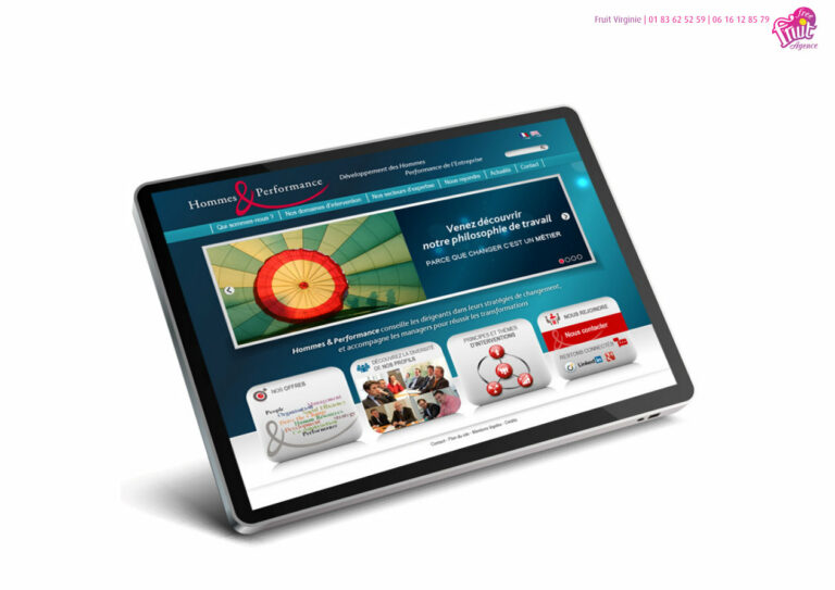 Hommes et Performance - Site corporate